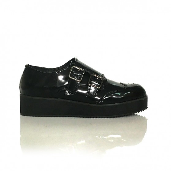 zapatos mujer hebillas masculino charol zara verona